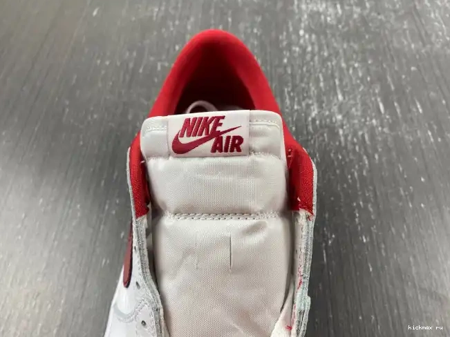Rep Kickmax Jordan Retro Low Red 1 705329-101 Varsity White 0401